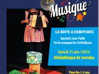 Spectacle musical « La boîte à comptines » Spectacle musical « La boîte à comptines »