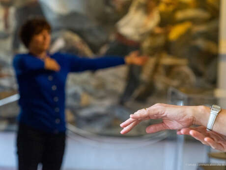 Séance de Yog(a)musée au château fort