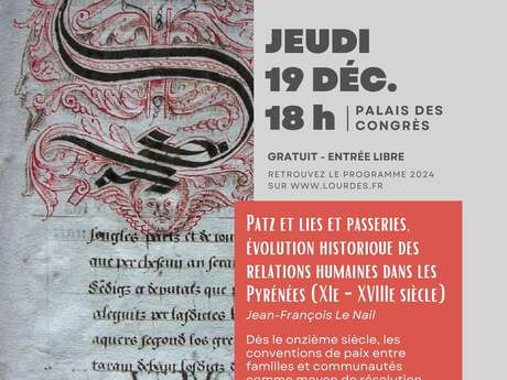 Conférence Appel d'Air "Patz et lies et passeries - Évolution historique des relations humaines dans les Pyrénées"