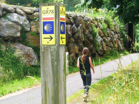 LE CHEMIN DU PIEMONT OU GR 78