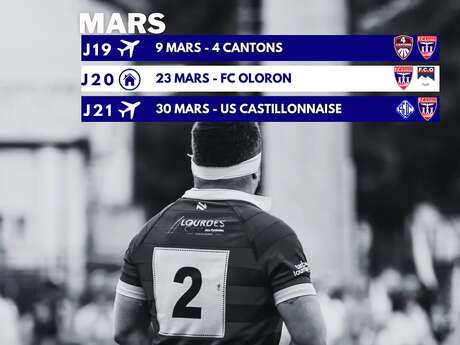 Match FCL Rugby contre le FC Oloron