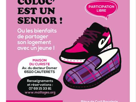 Théâtre "Mon Coloc' est un senior"