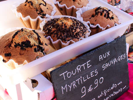Marché d'été à Génos