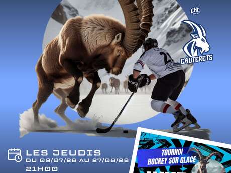 Match d'exhibition de hockey sur glace