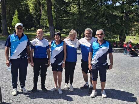 Concours de pétanque