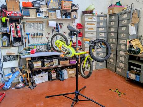 Atelier réparation vélo