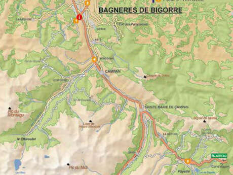 SECTEUR 3 MONTGAILLARD - LES PUYOLLES CIRCUIT NUMERO 14