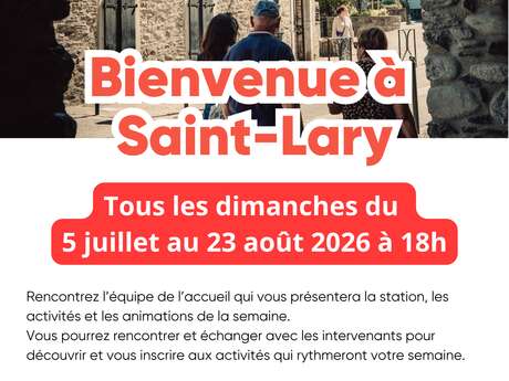 Pot d'accueil "Bienvenue à Saint-Lary"