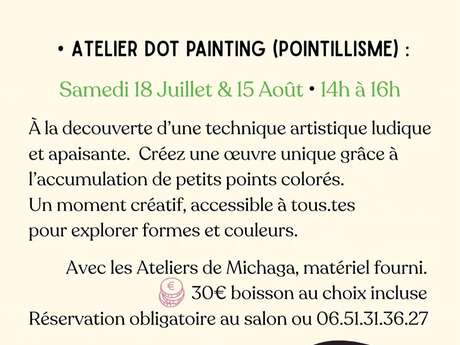 Atelier Dot Painting (pointillisme)