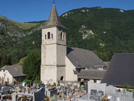 Visite de l'église de Sainte-Marie de Campan