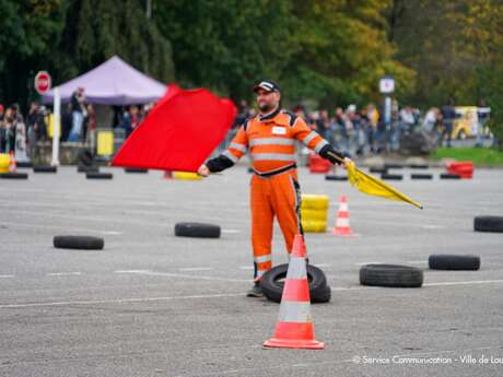 Slalom automobile Slalom automobile