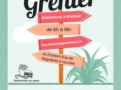 Vide grenier de l'école Immaculée de Soum