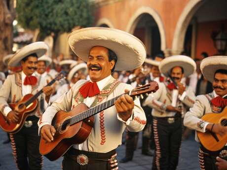 Animations sud-américaines au Marché