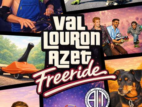 Descente libre Longboard "Freeride Val Louron Azet"