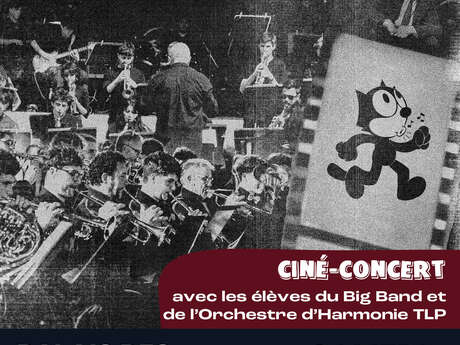 Ciné-concert avec les élèves du Big Band et de l’Orchestre d’Harmonie TLP
