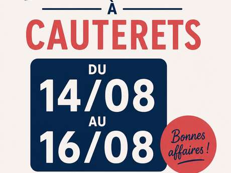 Braderie des commerçants