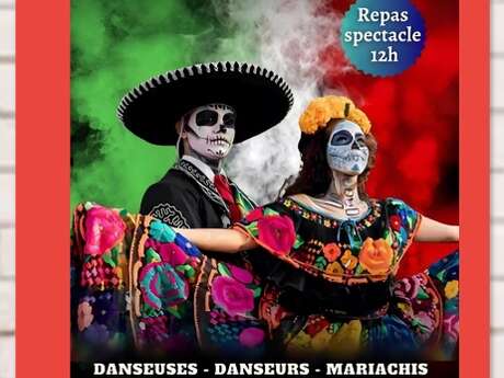 Grand repas spectacle mexicain
