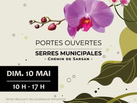 Journée portes ouvertes aux serres municipales