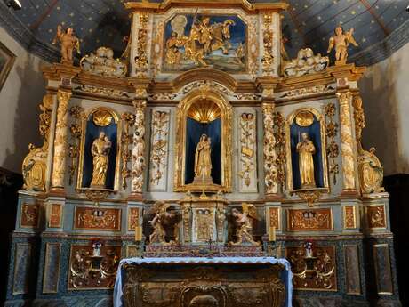 Visite de l'église d'Antist