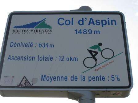 LOURDES COL D'ASPIN