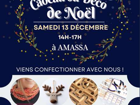 Atelier créatif cadeau ou déco de Noël