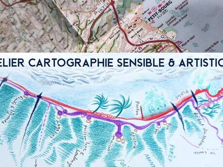 Atelier artistique avec l’artiste Eela Laitinen autour de la cartographie sensible.