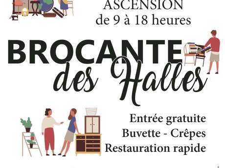 Brocante des Halles Ascension