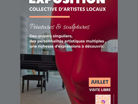Exposition collective d'artistes locaux