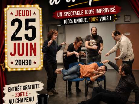 Cabaret d'improvisation au tiers lieu amassa