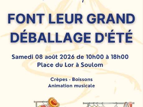 Grand déballage d'été