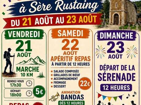 Fête à Sère-Rustaing