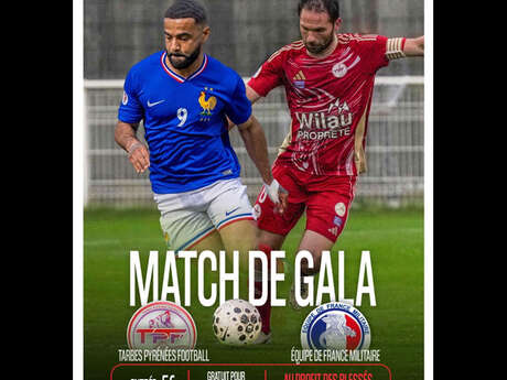 Football Match de gala : TPF / Équipe de France militaire