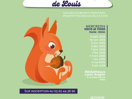 Lecture "Les petites histoires de Louis"