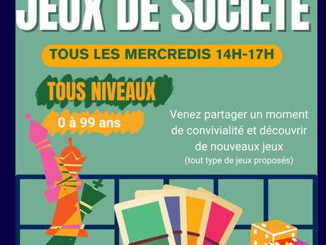 Atelier jeux de société
