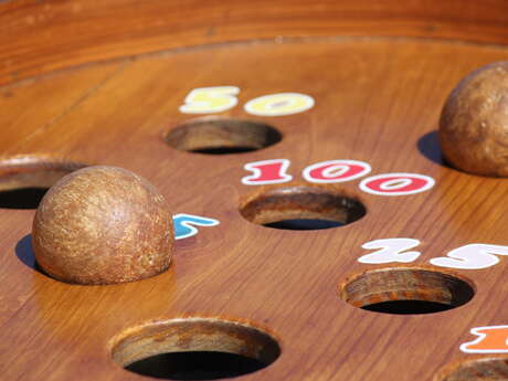 Jeux géants en bois