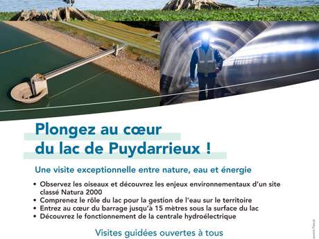 Journées du Patrimoine - Plongez au cœur du lac de Puydarrieux !