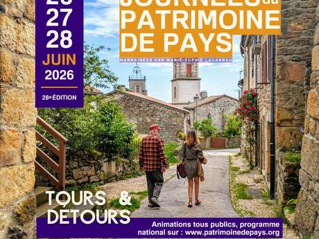 Journées du Patrimoine de Pays : "Tours et détours"