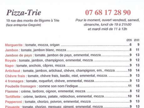 PIZZA-TRIE