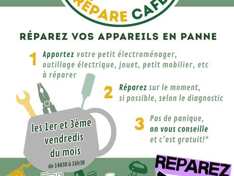 Ouverture du répare café