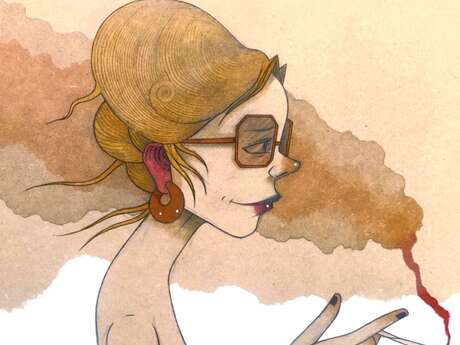 EXPOSITION "ILLUSTRATIONS" DE DORIAN MESTRES –– CHEZ ARABESQUE