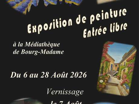 EXPOSITION DE PEINTURES: COULEURS SANS FRONTIÈRES MARIE-ROSE PEREZ