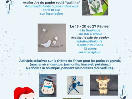 ATELIER POESIE DE PAPIER