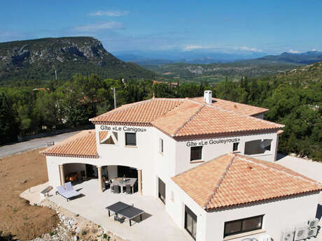 LE GOULEYROUS - GÎTE 2/4 PERS. AVEC TERRASSE DANS MAISON AU CŒUR DE LA NATURE AVEC VUE