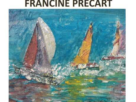 EXPOSITION DE PEINTURE FRANCINE PRÉCART - SAILLAGOUSE