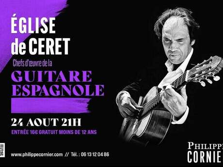 CONCERT DE GUITARE PAR PHILIPPE CORNIER
