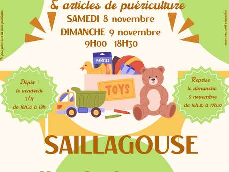 BOURSE JOUETS, LIVRES & ARTICLES DE PUÉRICULTURE BOURSE JOUETS, LIVRES & ARTICLES DE PUÉRICULTURE