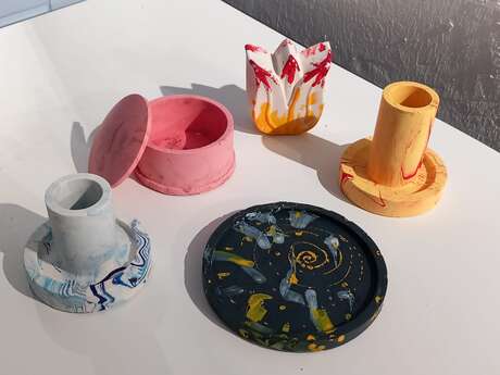 ATELIER MOULAGE EN JESMONITE