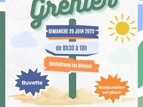 VIDE GRENIER - OLIVIERS PETANQUE