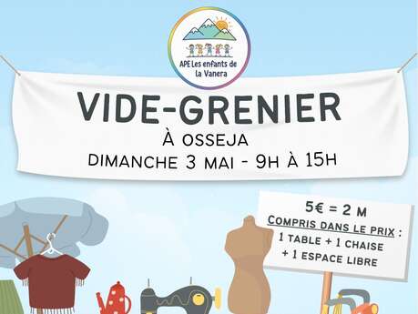 VIDE GRENIERS - OSSÉJA