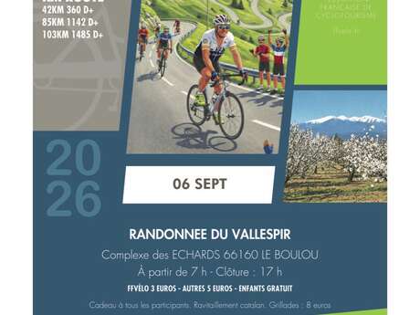 RANDONNÉE DU VALLESPIR AVEC L’AMICALE CYCLISTE